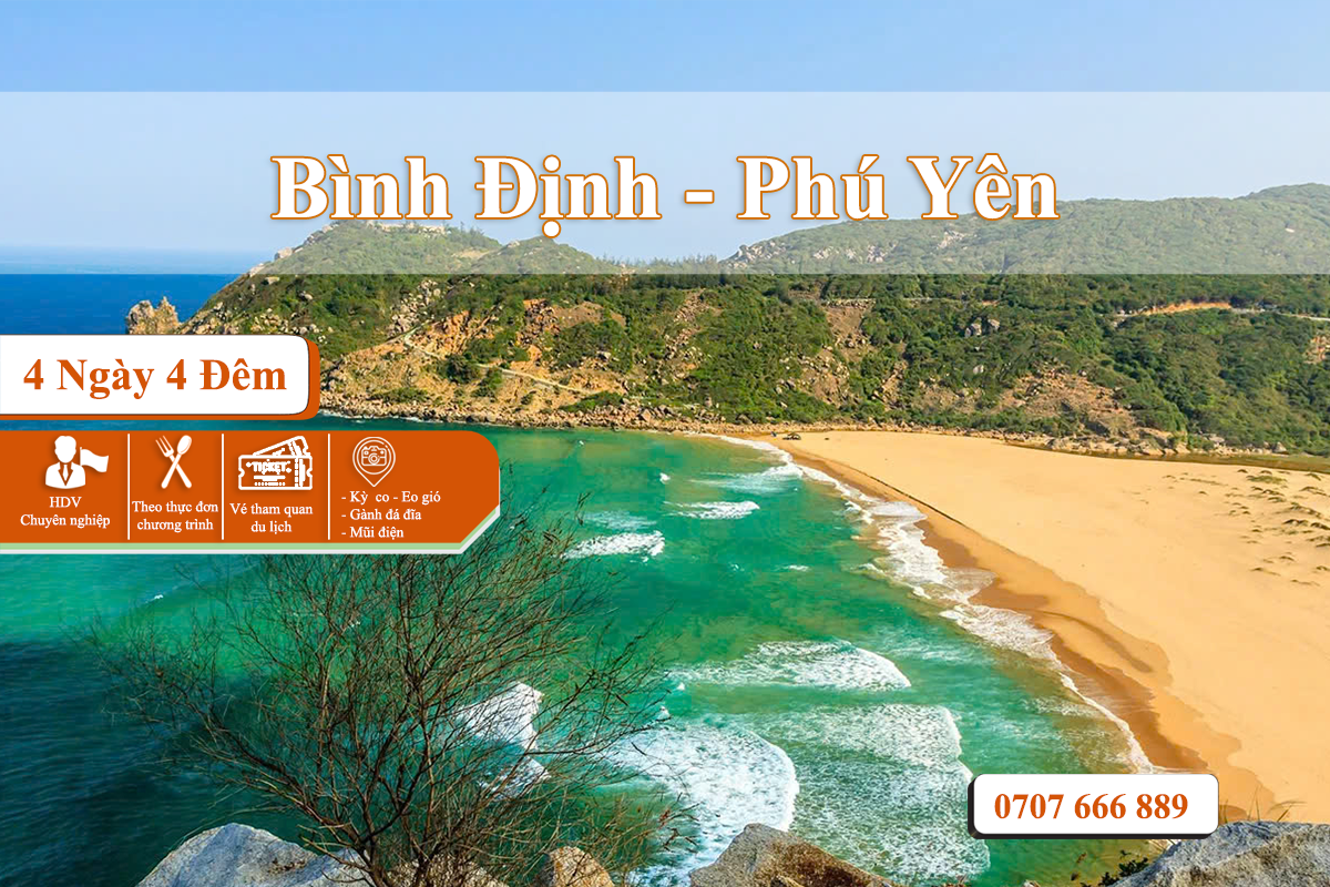 Bình Định - Phú Yên 4N4Đ