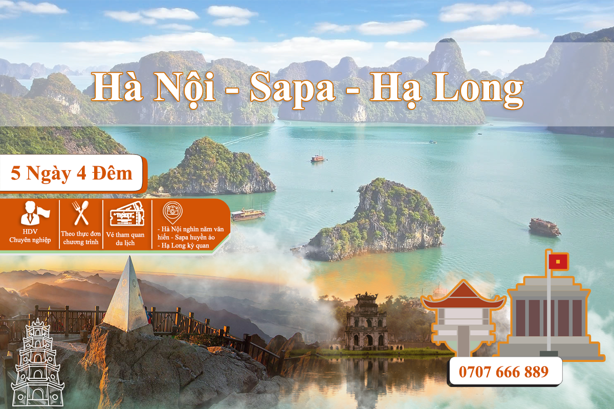 Hà Nội - Sapa - Hạ Long 5N4Đ