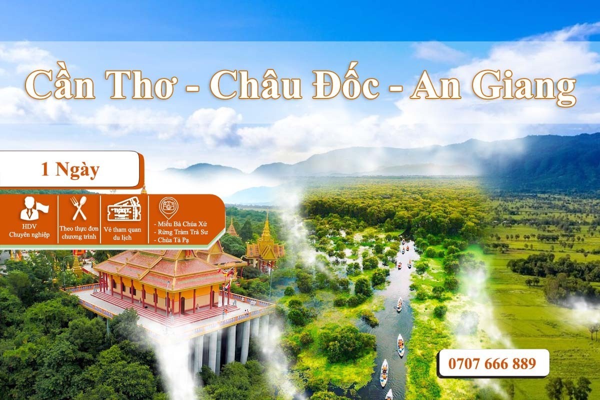 Tour 1 Ngày Cần Thơ – An Giang