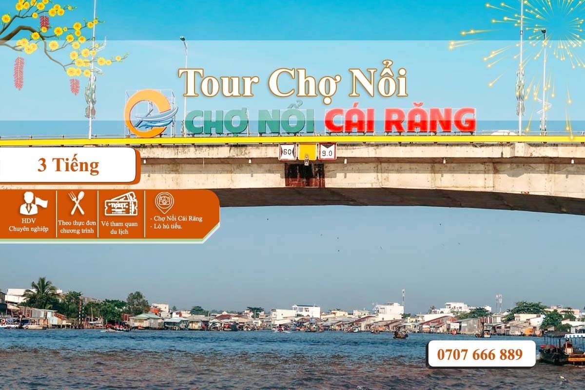 Tour Chợ Nổi Cái Răng