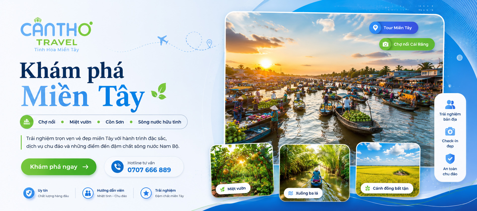 Cần Thơ Travel - Công Ty Cổ Phần Dịch Vụ Du Lịch Vận Chuyển Cần Thơ