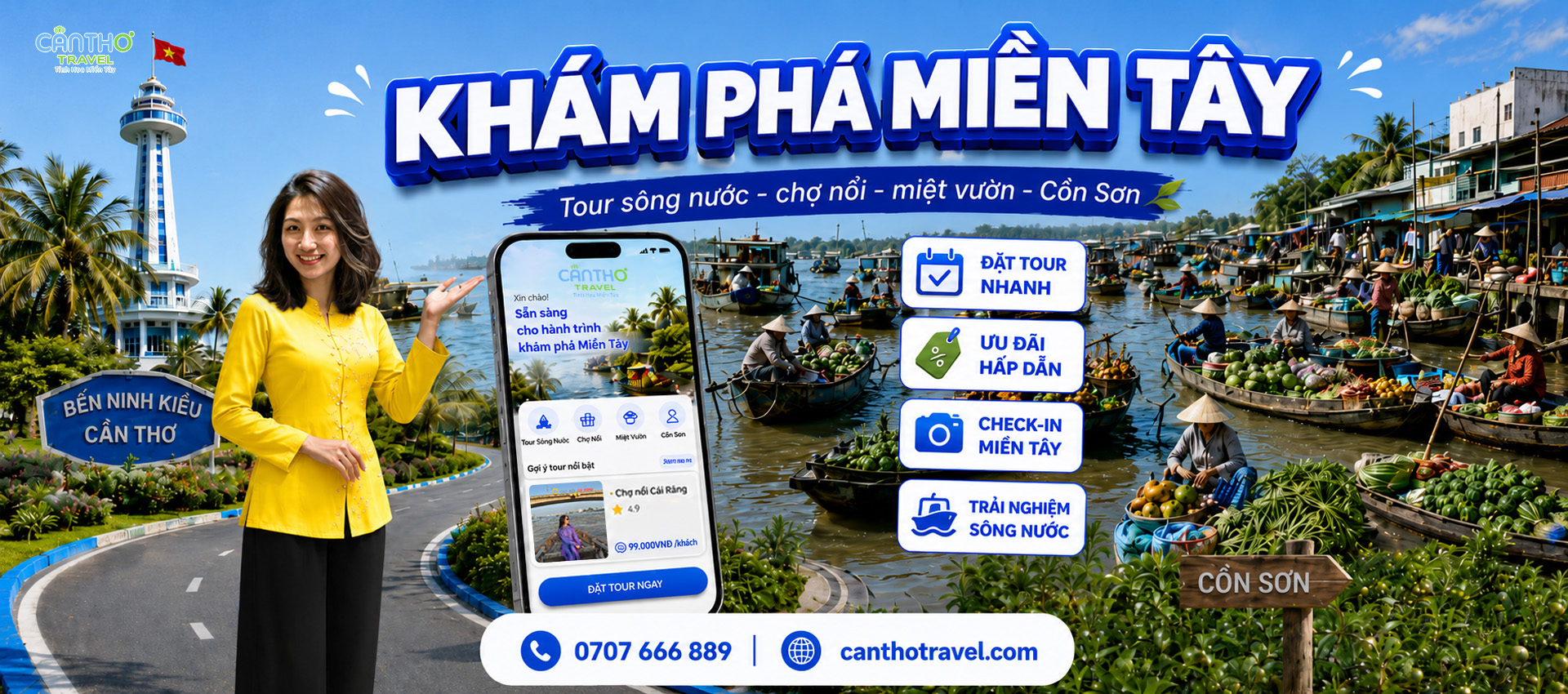 Cần Thơ Travel - Công Ty Cổ Phần Dịch Vụ Du Lịch Vận Chuyển Cần Thơ